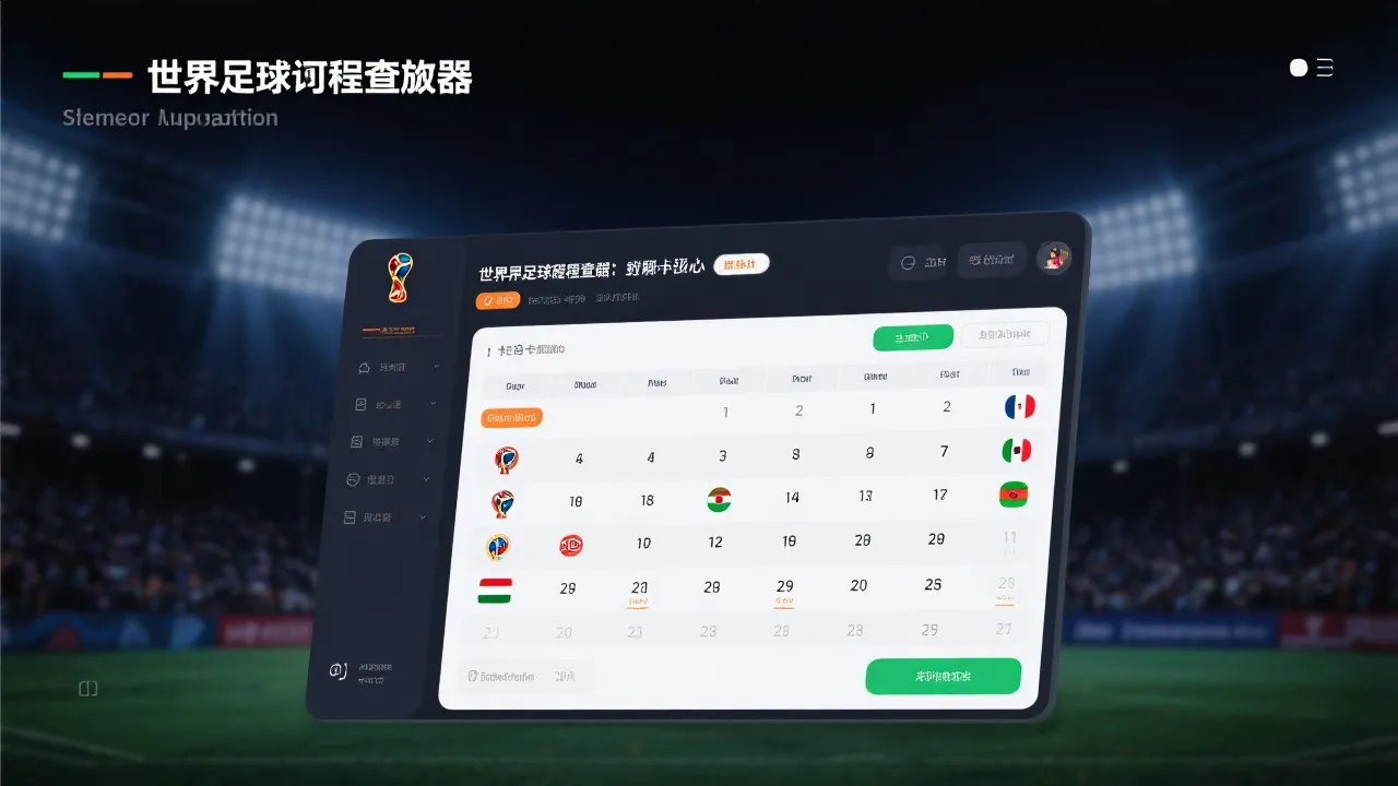 2026世界杯北美比赛时间一键查询：按日期/球队/分组/主办国筛出“值得熬夜”和“必须现场”的比赛